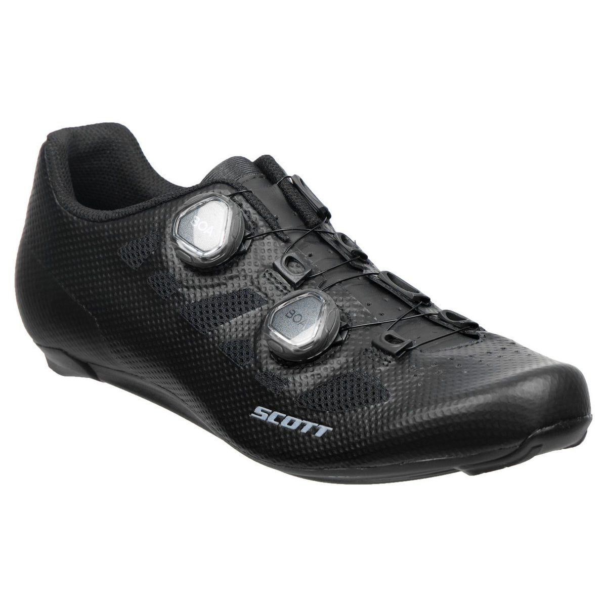 Zapatillas Carretera Scott Road Vertec BOA Negro/Plata