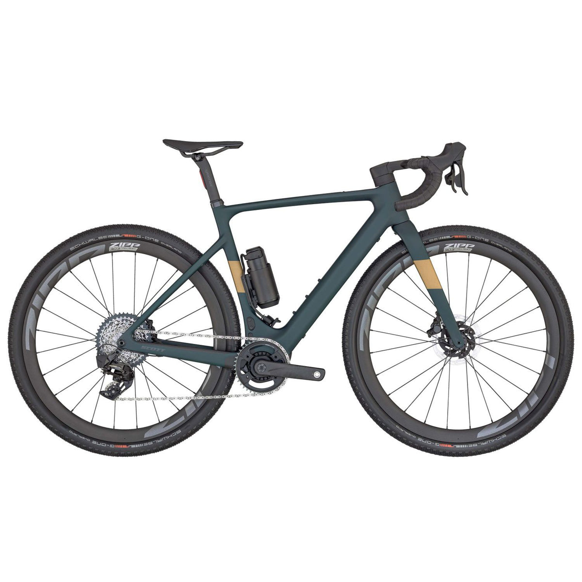 Bicicletas Eléctricas eGravel Scott Solace Gravel eRIDE 10 2025 Verde #2