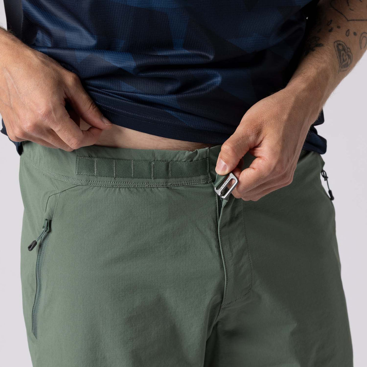 Pantalón Corto MTB Badana Scott Trail Vertic Hombre Tranquil Green #8
