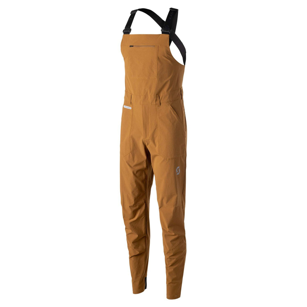 Pantalón MTB Tirantes Scott Trail Tuned Hombre Bread Brown
