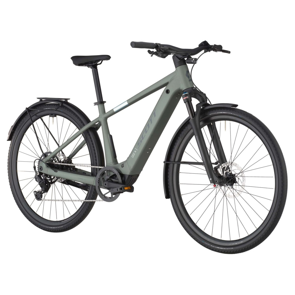 Bicicletas Eléctricas eUrbanas Scott Passage 30 2025 Highland Green