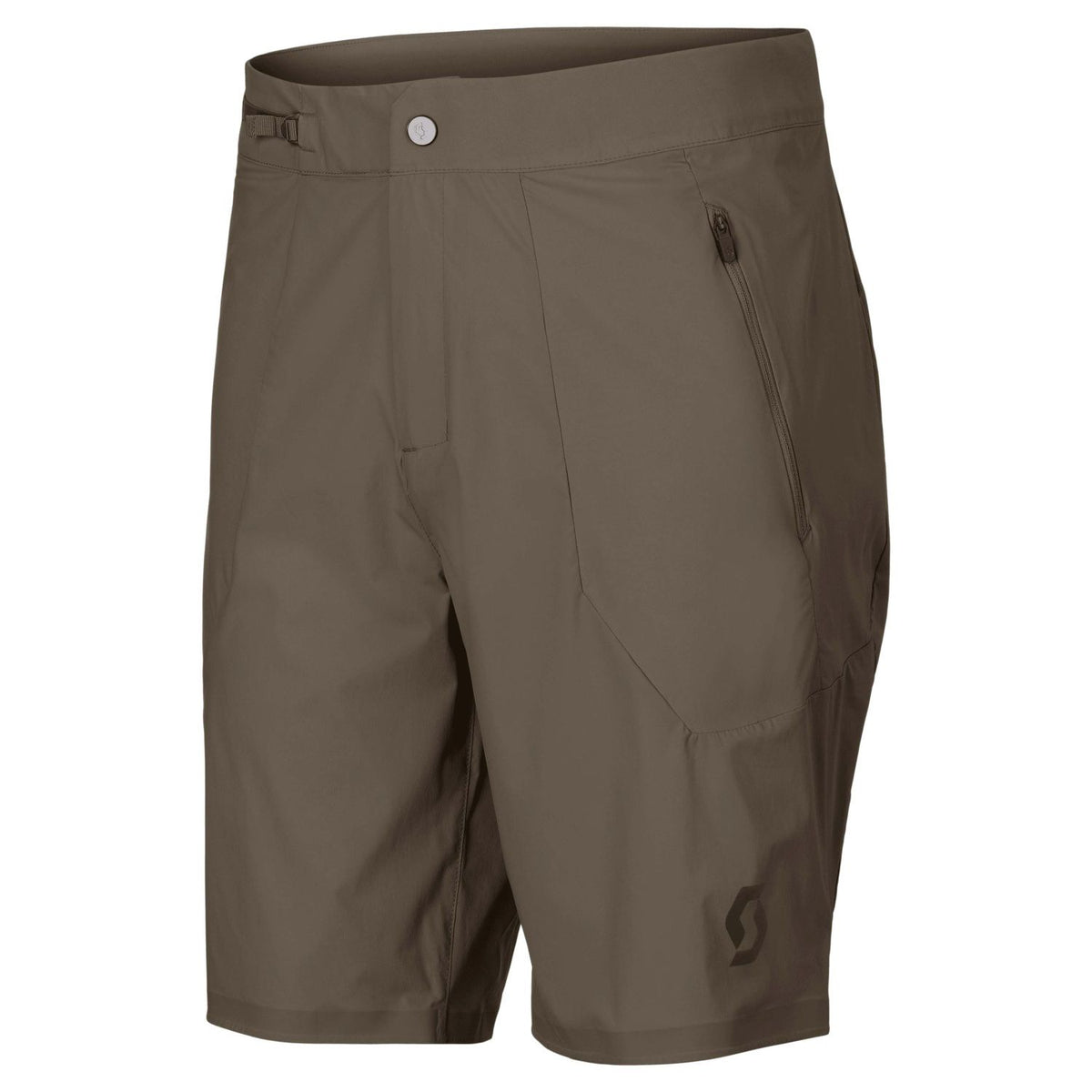 Pantalón Corto MTB Scott Vertic Pro SL Hombre Wood Grey