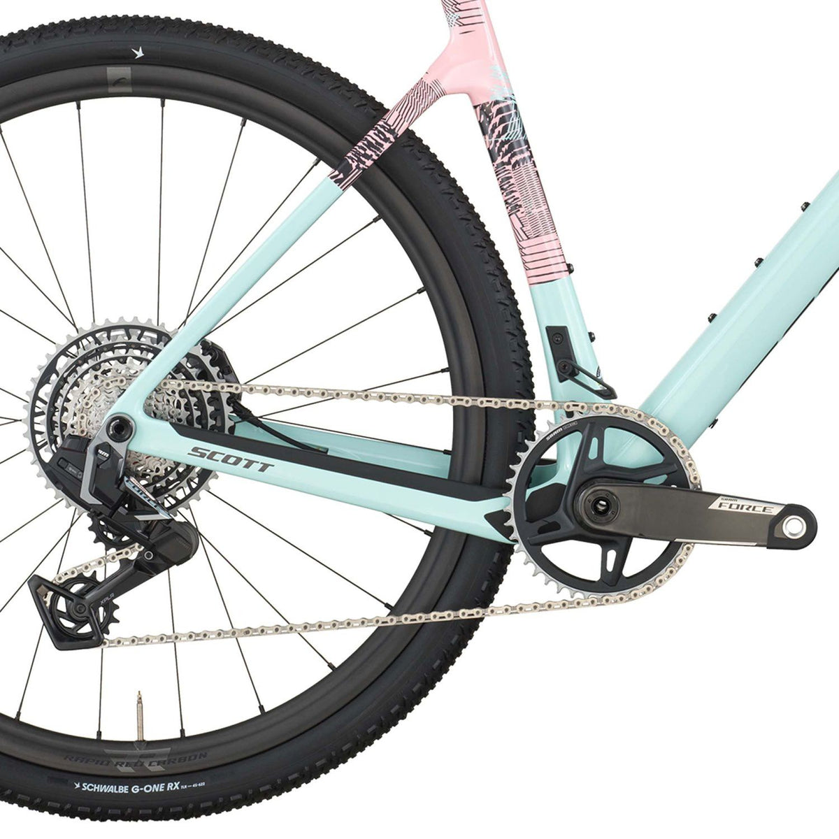 Bicicletas Gravel Scott Addict Gravel 10 2026 Gelato Blue/Gelato Pink #4