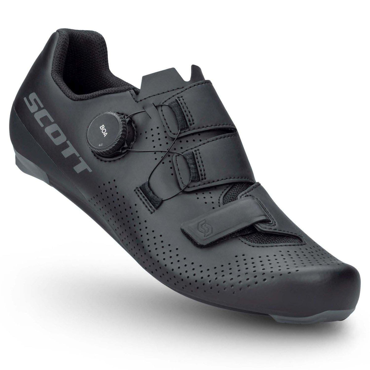 Zapatillas Carretera Scott Road Team BOA Matt Black/Dark Grey