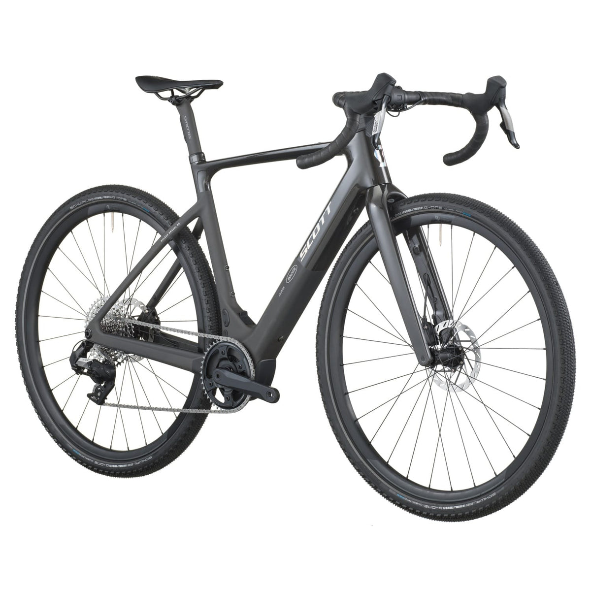 Bicicletas Eléctricas eGravel Scott Solace Gravel 30 2027 Carbon Black