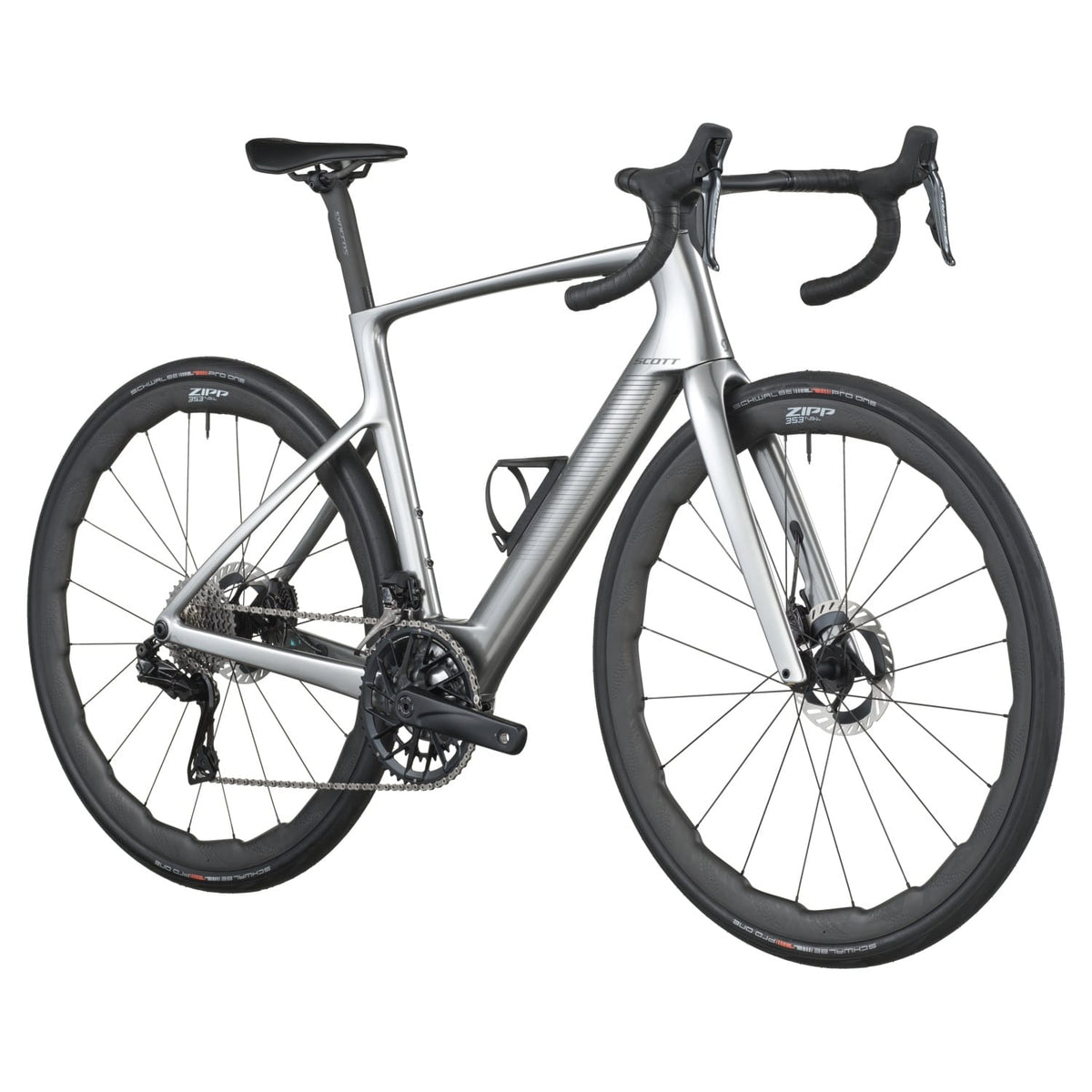 Bicicletas Eléctricas eRoad Scott Fastlane Premium 2027 Chrome Silver
