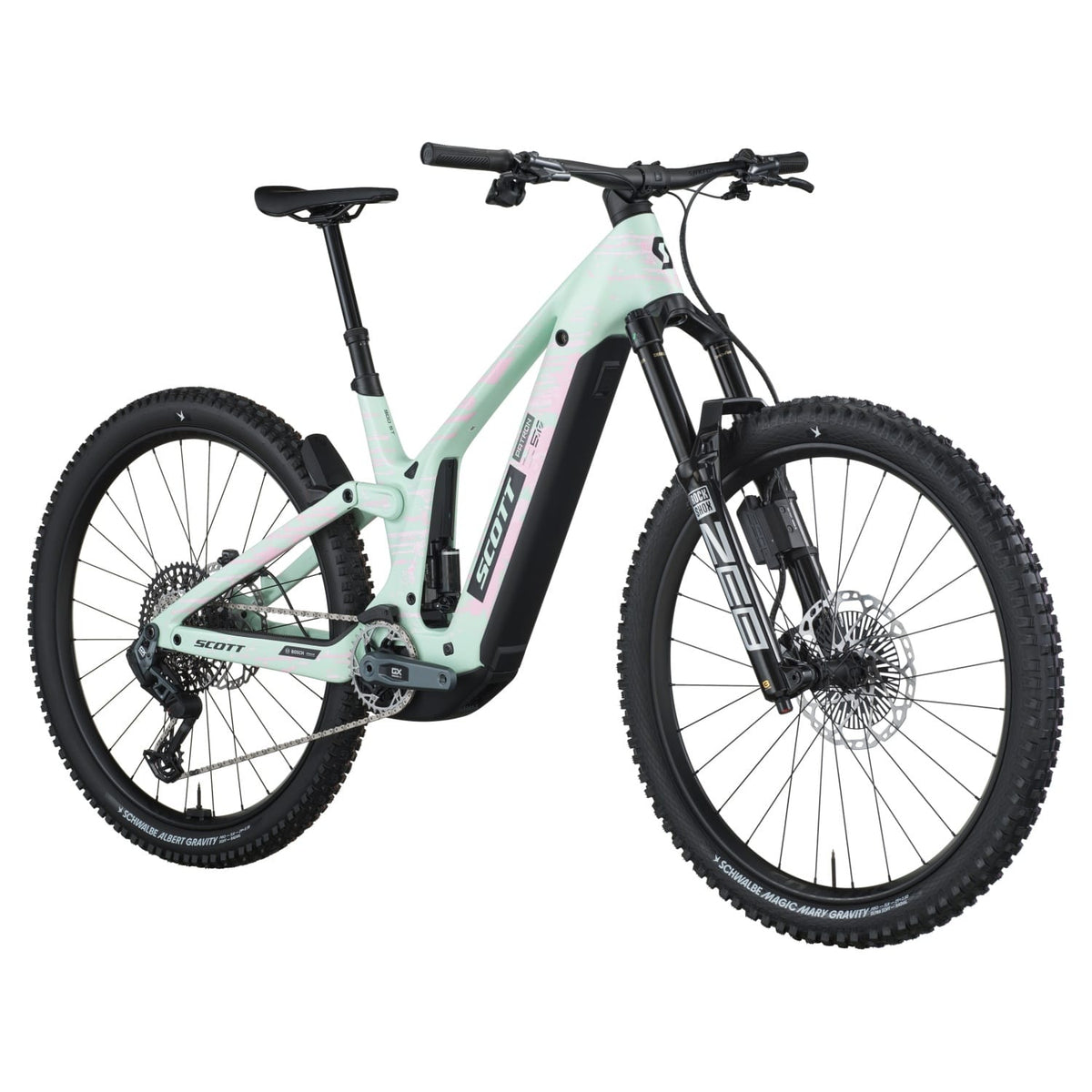Bicicletas Eléctricas eEnduro Scott Patron ST 900 2026 Mistyade Green