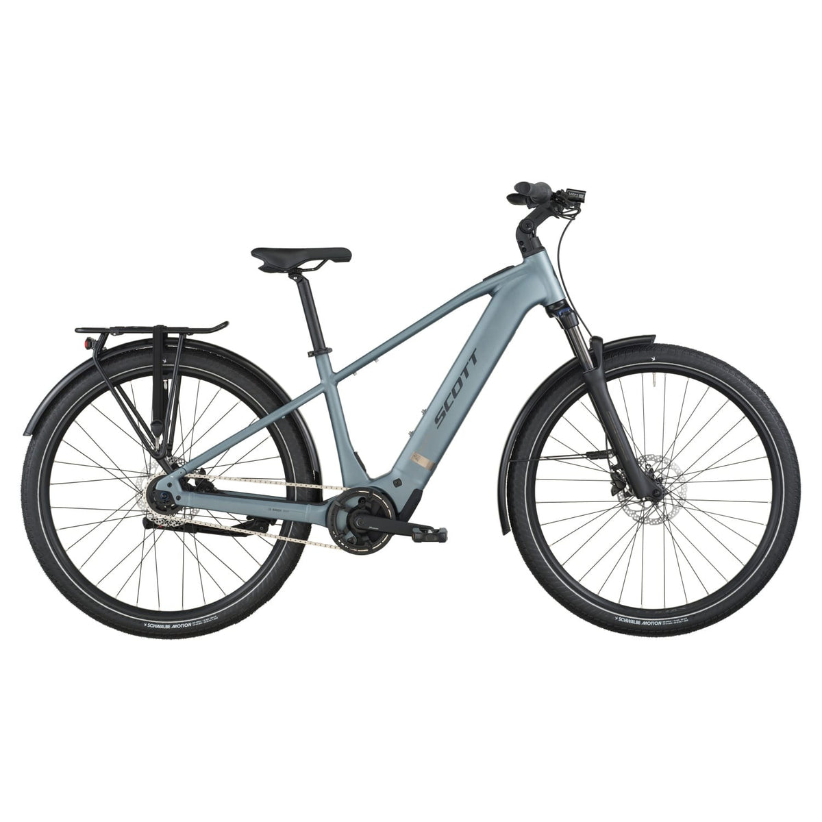 Bicicletas Eléctricas eUrbanas Scott Sub Tour 40 2026 Hematite Blue #2