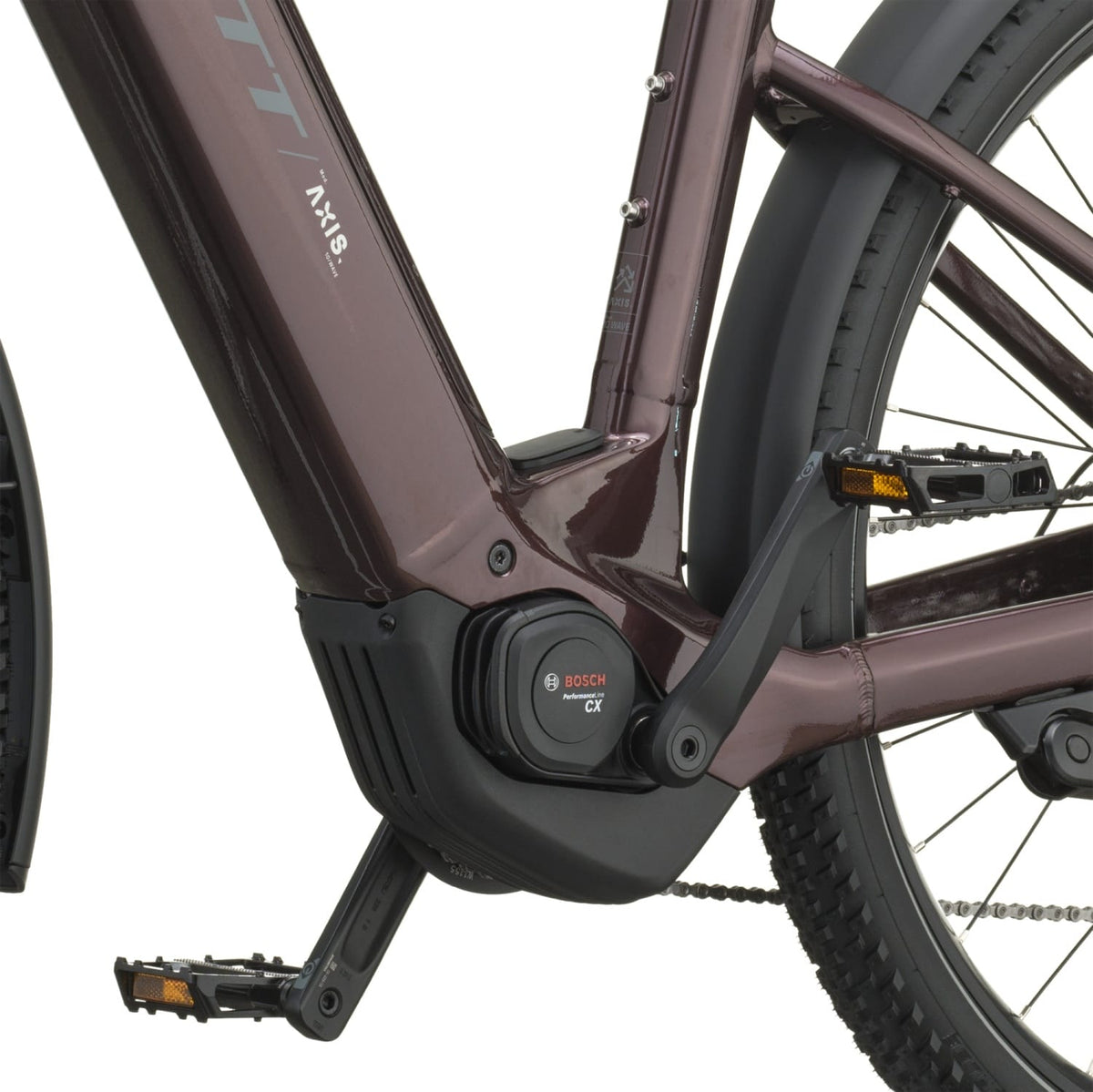 Bicicletas Eléctricas eUrbanas Scott Axis 10 Wave 2027 Aubergine Red #4