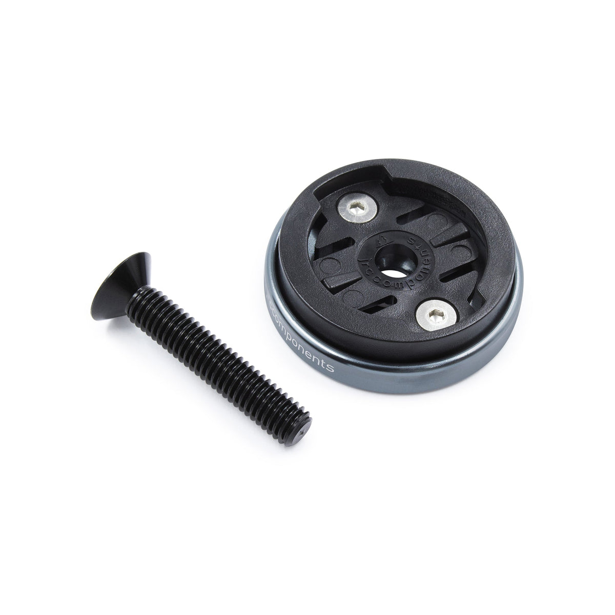 Soporte Tapa Dirección Ciclocomputador JRC Components Enkei Garmin Gunmetal