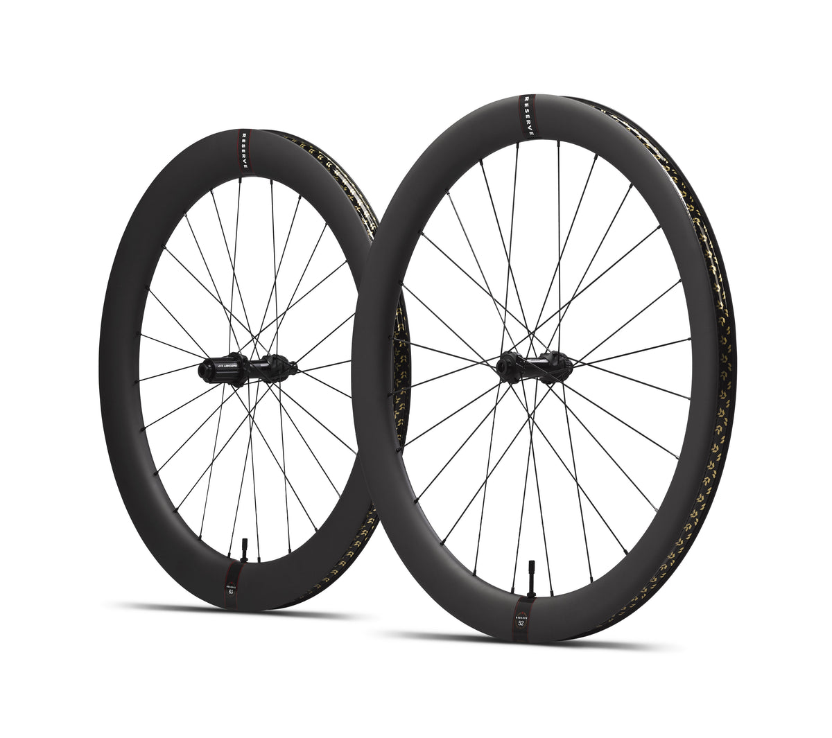 Juego Ruedas Carretera Reserve 52/63 Turbulent Aero DT Swiss 240 HG11 Center Lock Negro