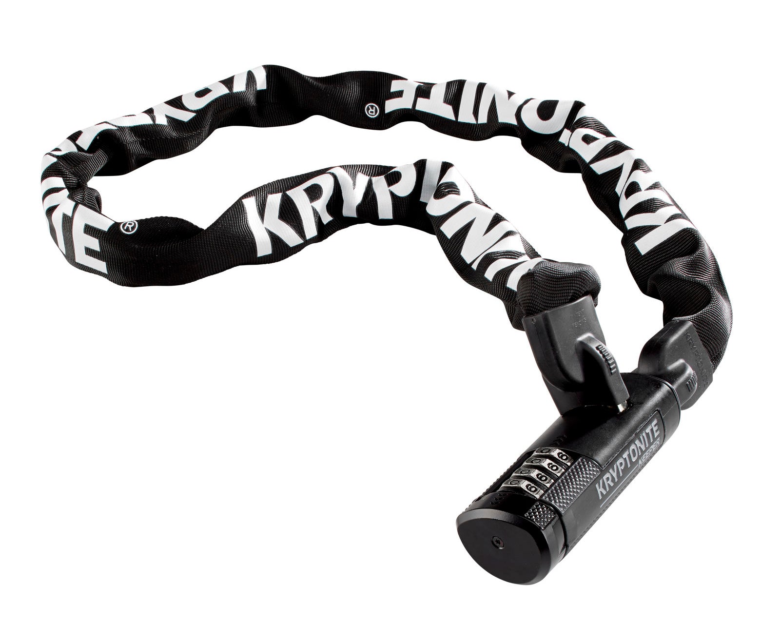 Kryptonite Cadena Antirrobo Keeper 712 Kit 7mmx120cm Integrada Negro