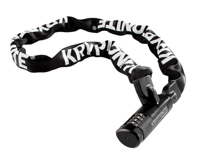 Kryptonite Cadena Antirrobo Keeper 712 Kit 7mmx120cm Integrada Negro