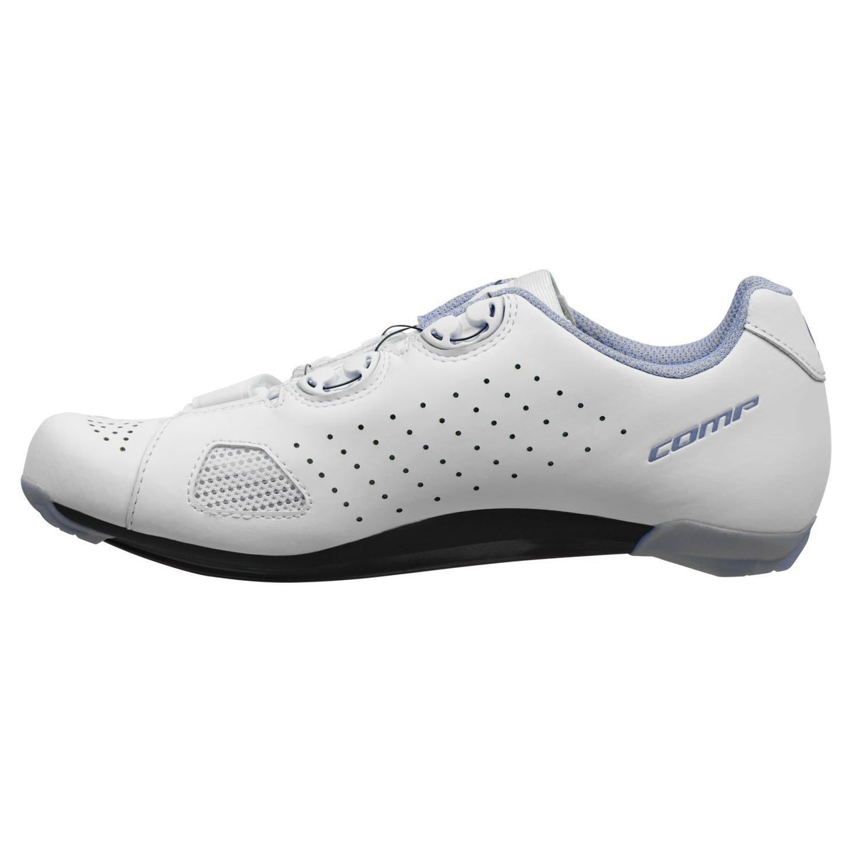Zapatillas Carretera Scott Road Comp BOA Mujer Matt White/Light Blue #4