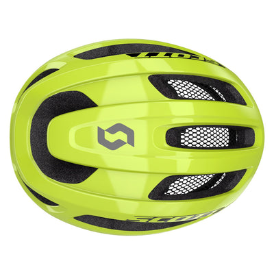Casco Scott Supra Road CE Yellow Fluorescent #3