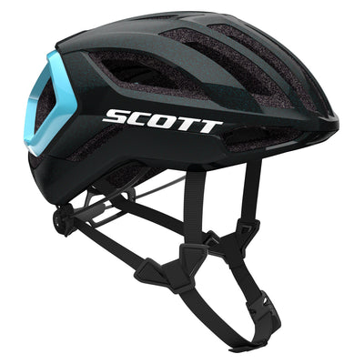 Casco Scott Centric Plus CE Black/Light Blue