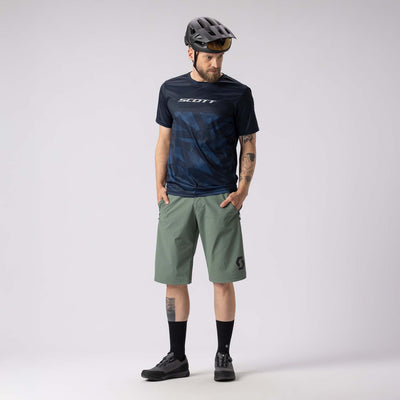 Pantalón Corto MTB Badana Scott Trail Vertic Hombre Tranquil Green #3