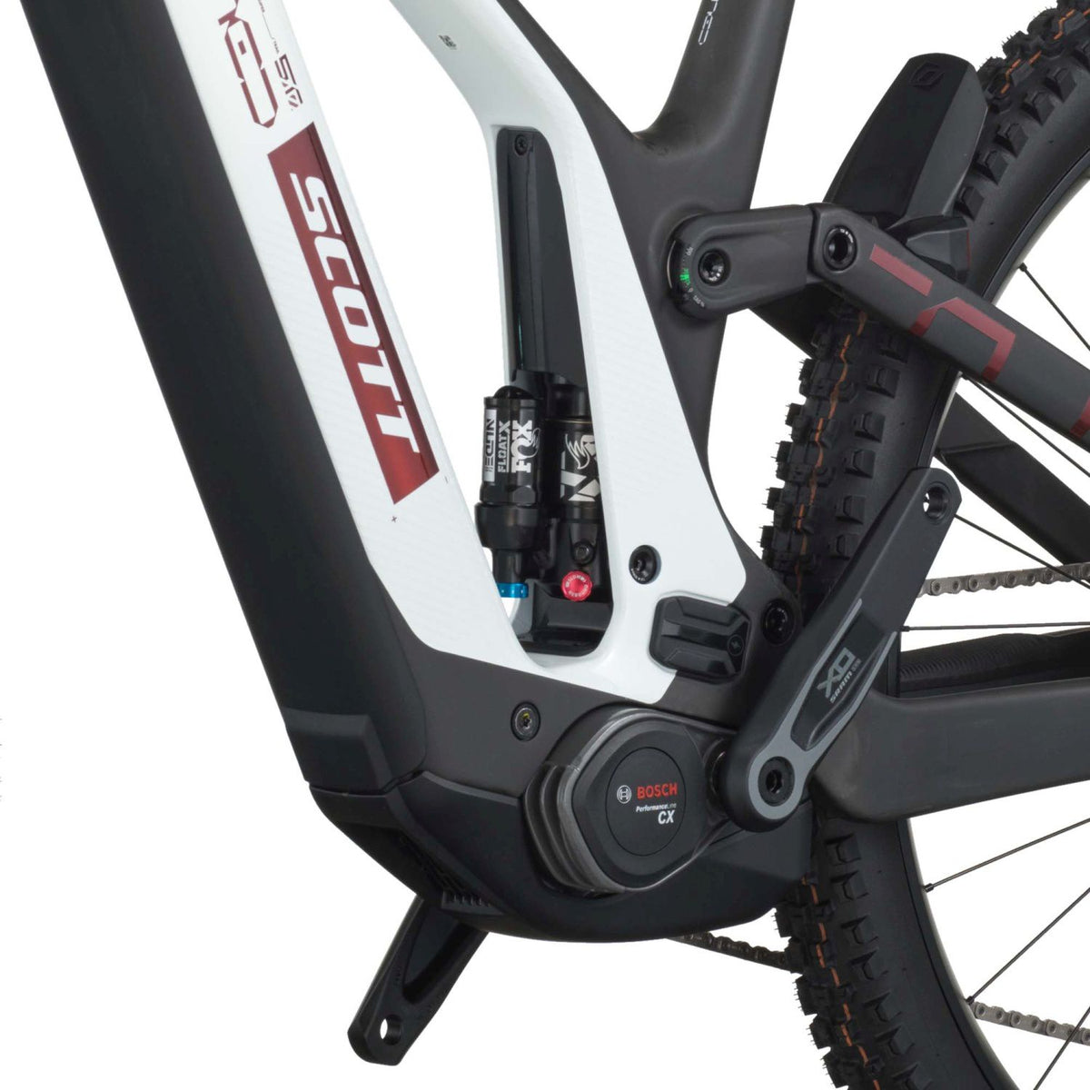 Bicicletas Eléctricas eEnduro Scott Patron ST 900 Tuned 2026 Carbon Black/Pastel White #6