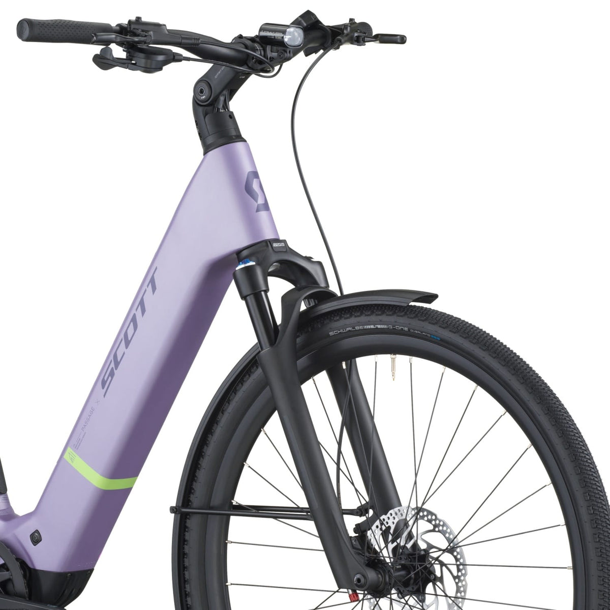 Bicicletas Eléctricas eUrbanas Scott Passage 20 Wave 2026 Lila Purple #5