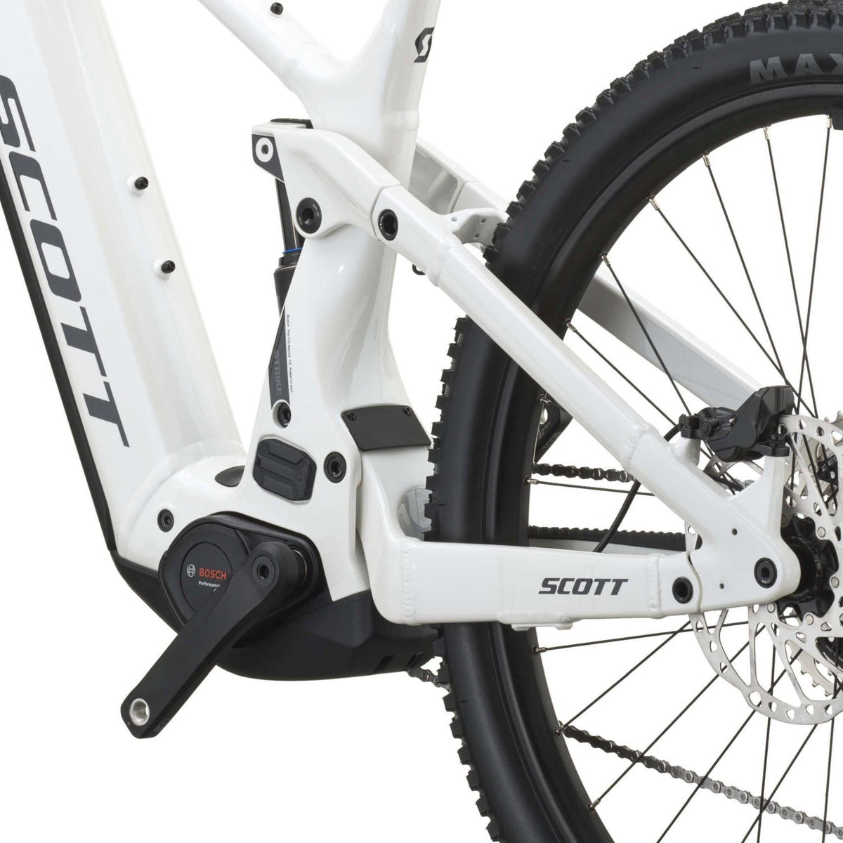 Bicicletas Eléctricas eTrail Scott Strike 40 2027 Pearl White #8