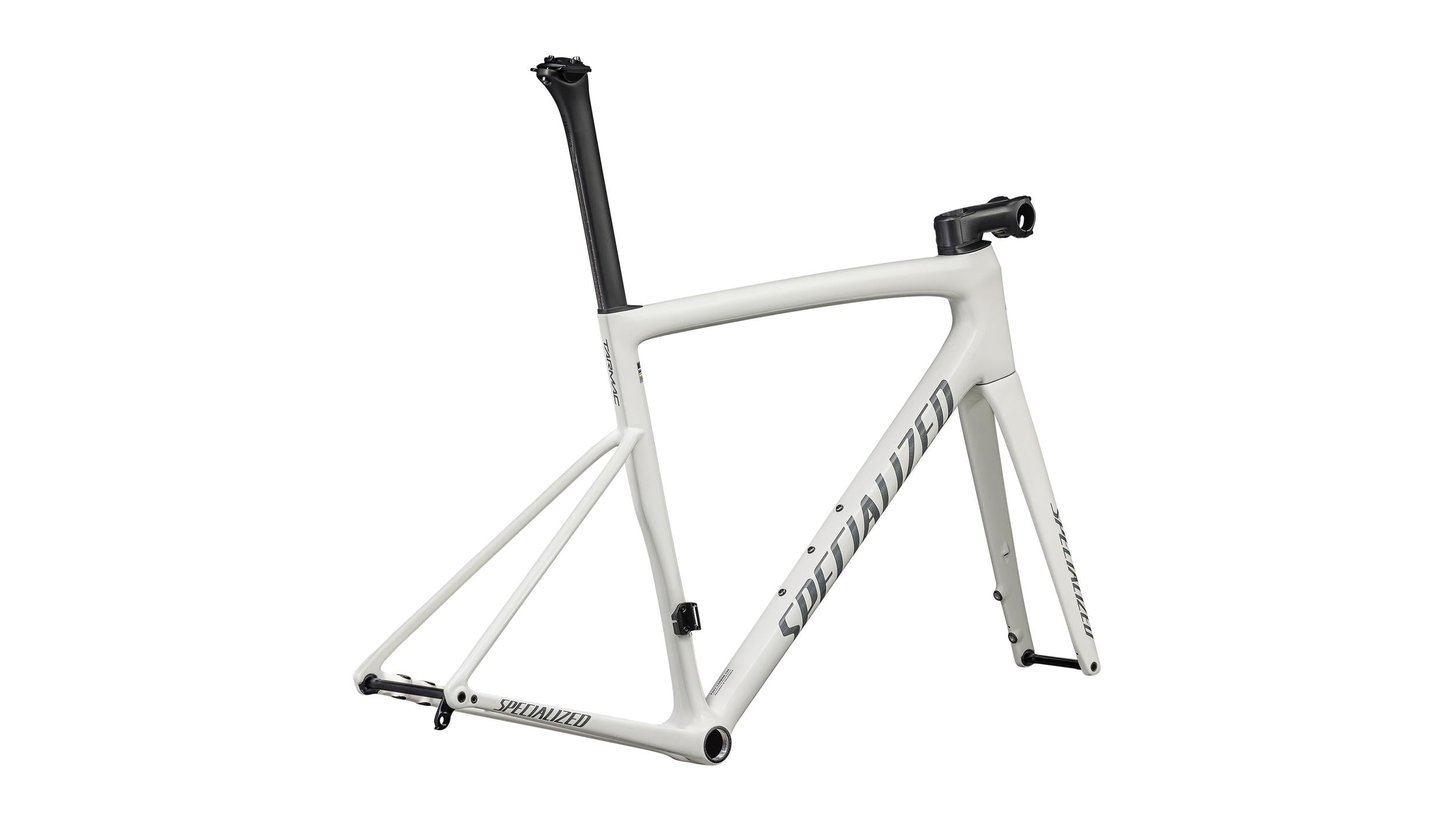 Tarmac SL8 Cuadro Carretera Specialized 2025 Gloss Dune White/Black Pearl Over Ashen #3