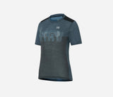 T-Shirt Manches Courtes Hiru Lab Merino Femme Bleu