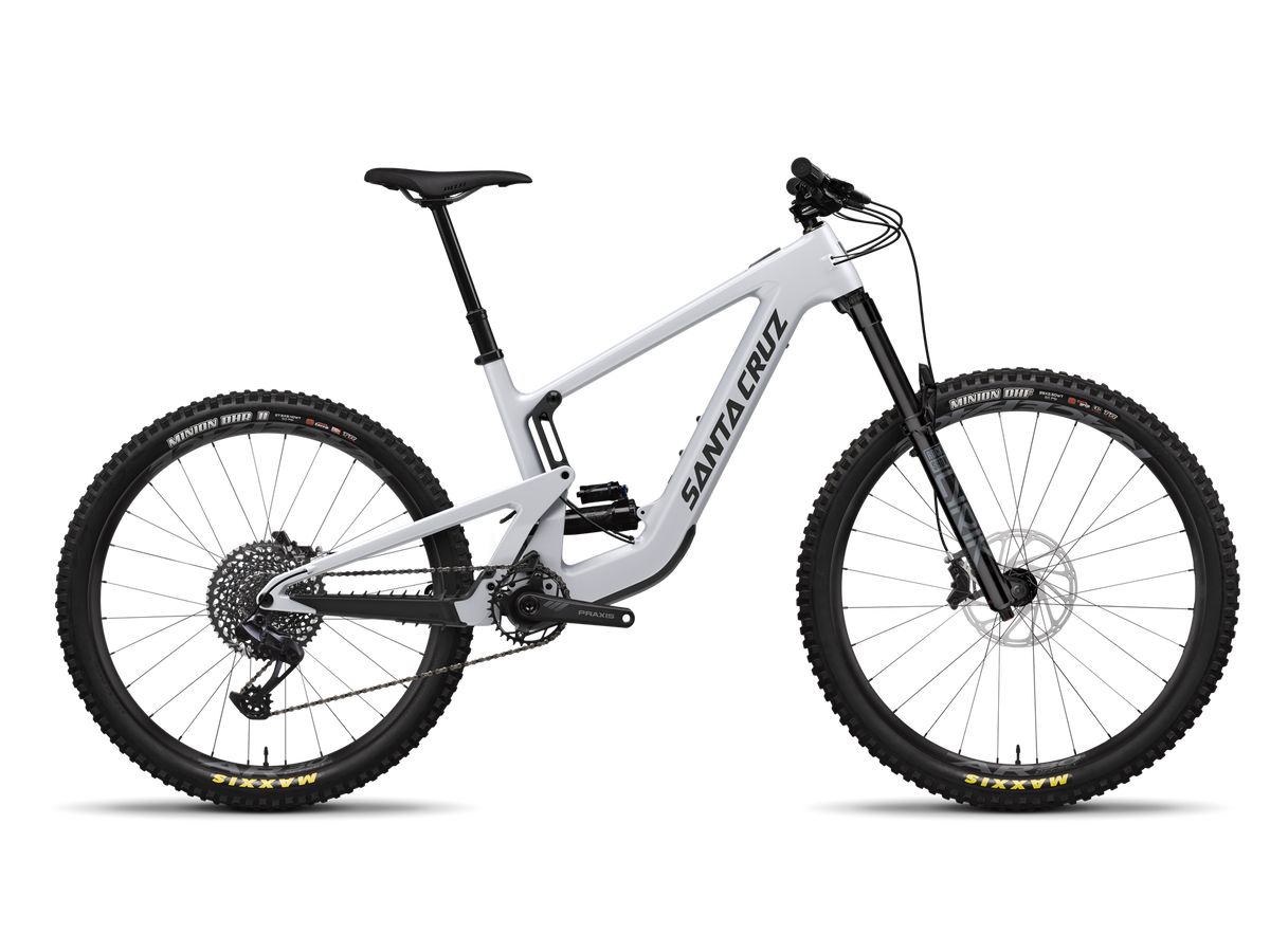 Bicicletas Eléctricas eTrail Santa Cruz Heckler SL S 2024 Matte Silver