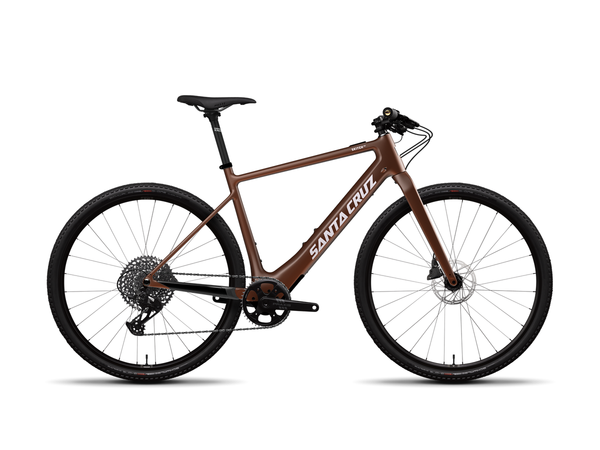 Bicicletas Eléctricas eRoad Santa Cruz Skitch Apex Flat Bar 2026 Matte Iron Ore
