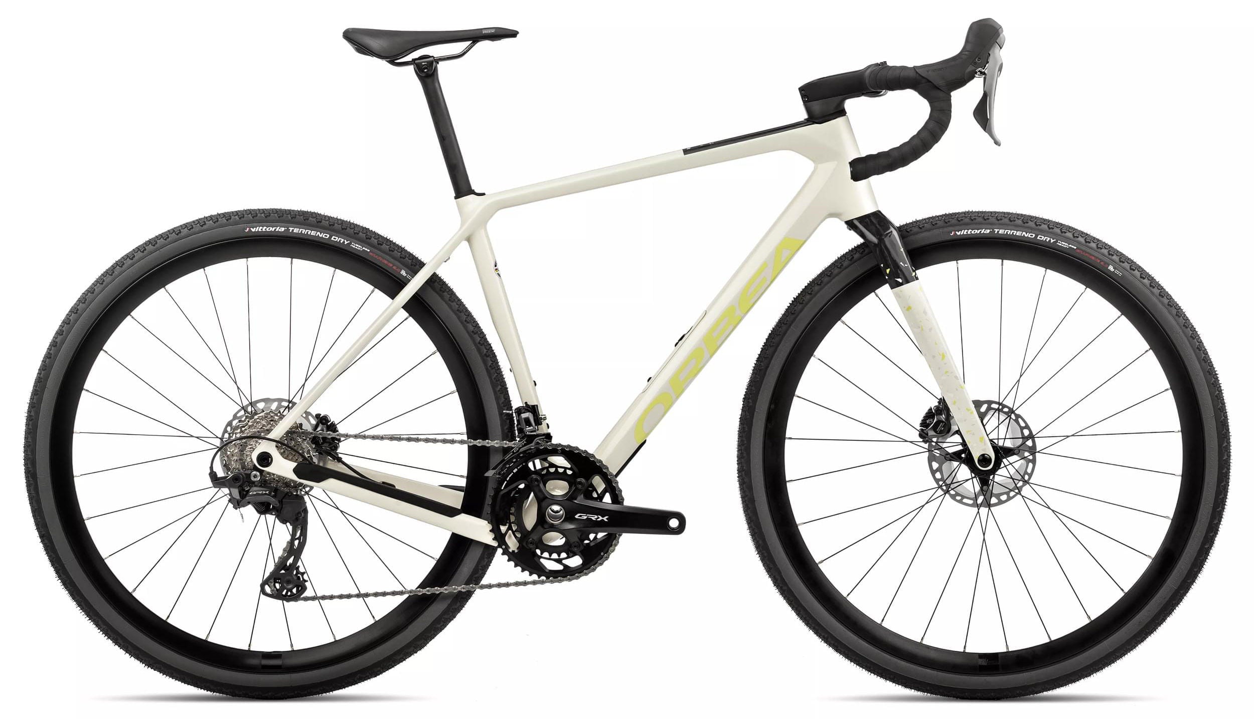 Orbea Terra M20team 2024 Ivory White/Spicy Lime Gloss