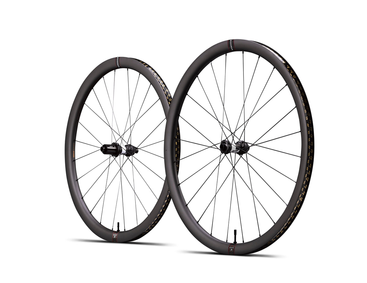 Juego Ruedas Carretera Reserve 34/37 SL Turbulent Aero DT Swiss 180 XDR/HG-EV Center Lock Negro