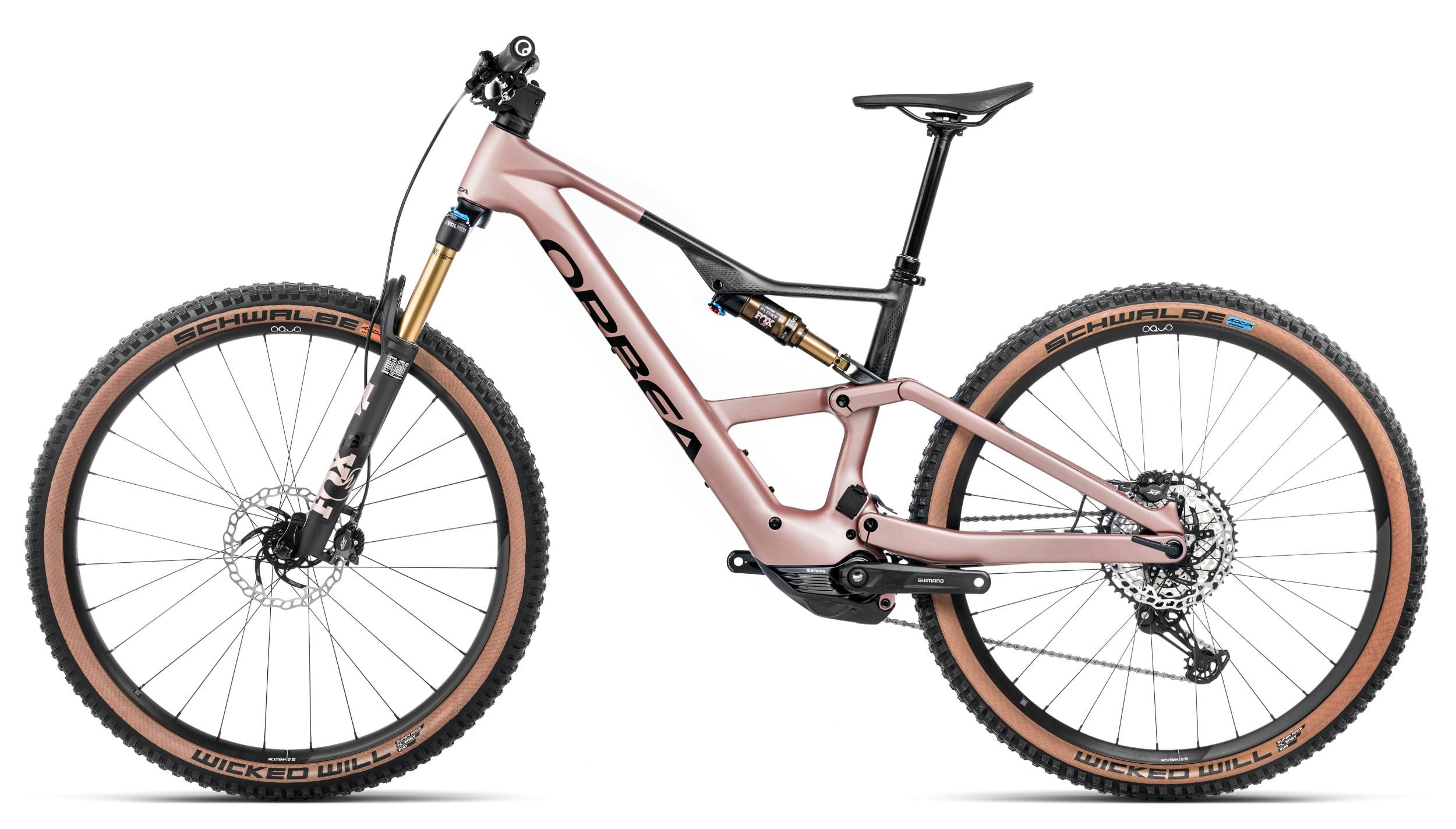 Orbea Rise Sl M10 420w 2025 Desert Rose/Carbon Raw Matt #2