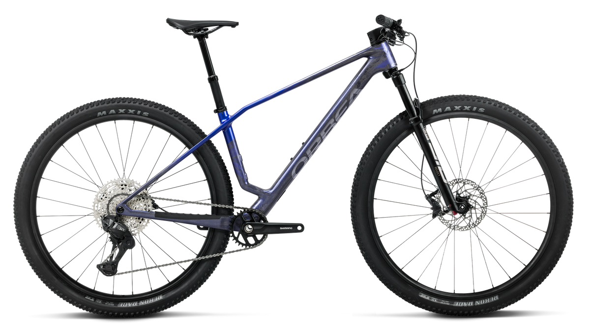 Bicicletas MTB XC Orbea Alma M20 2027 Noctiluca Carbon View/Cobalt Blue Gloss