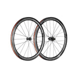 Wheelset Vision Metron 45 SL Disc Brake Center Lock Clincher Tubeless Ready Shimano 11s Carbon Black