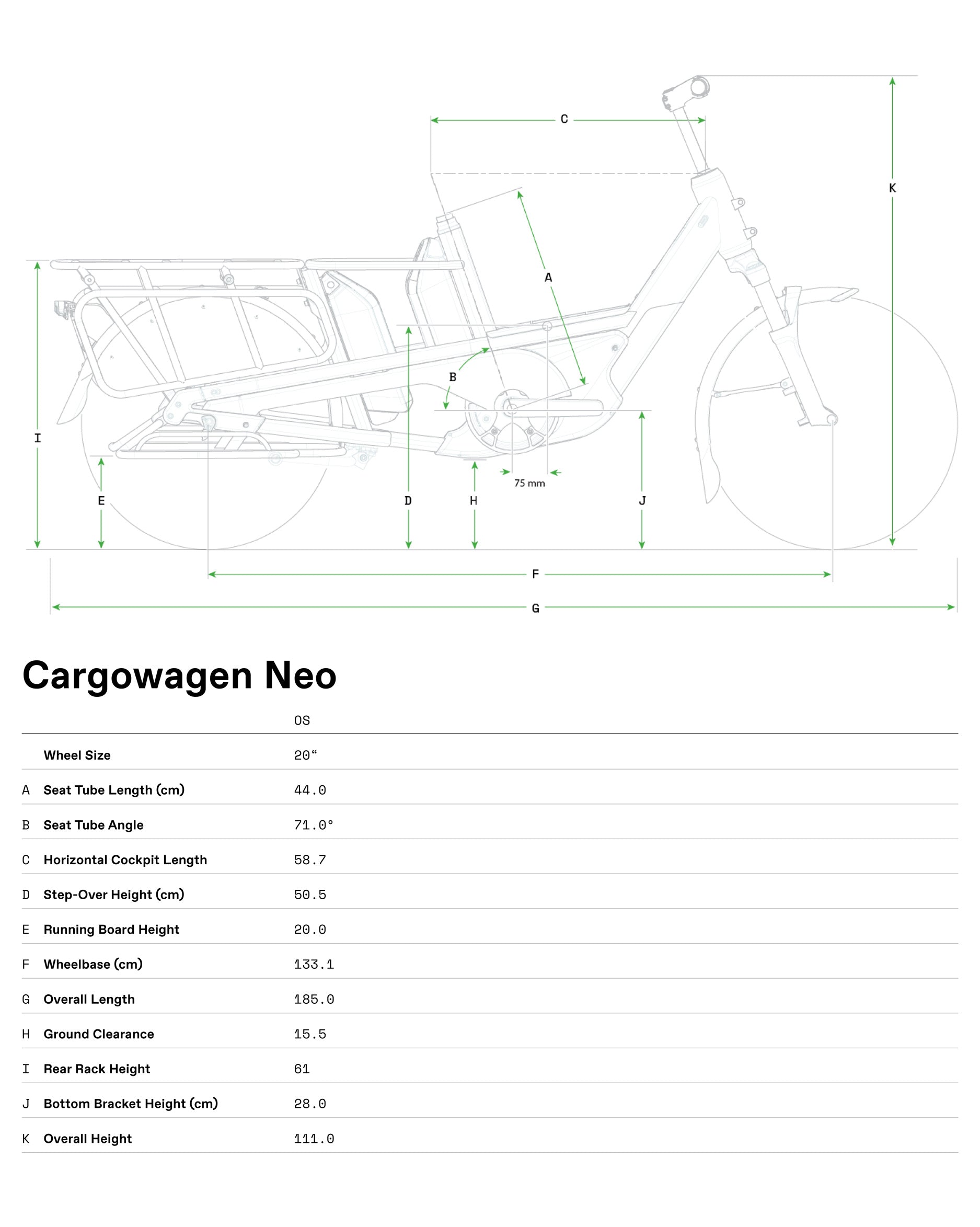 Cargowagen Neo 2 Cannondale 2024 Grey #4