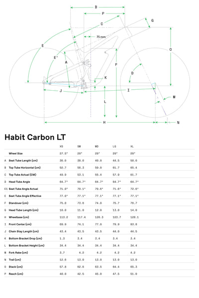 Habit Carbon LT 1 Cannondale 2024 Chalk #9